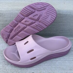 NEW HOKA Ora Recovery Slide 3 Mens Size 13 Pink Mauve Slides Sandals‎ 1135061
